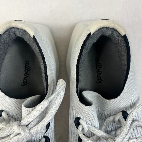 ALLBIRDS Tree Dasher 2 Womens Size W10 Blizzard Black White Knit Running Shoe - Picture 9 of 11